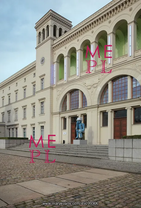 : Hamburger Bahnhof, now the Museum for the Present : Hamburger Bahnhof, now the Museum for the Present