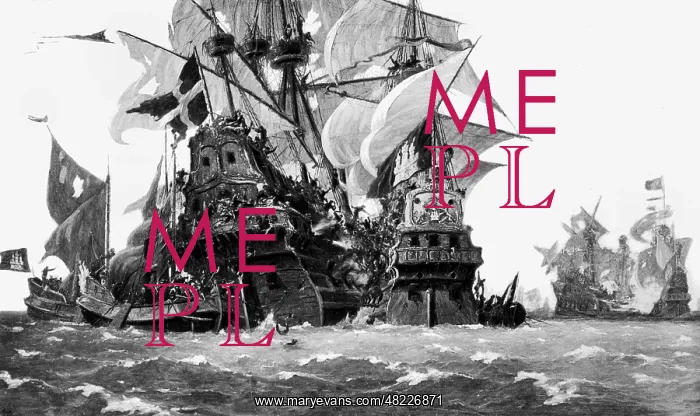 : Hamburger warships combat a pirate ship : Hamburger warships combat a pirate ship