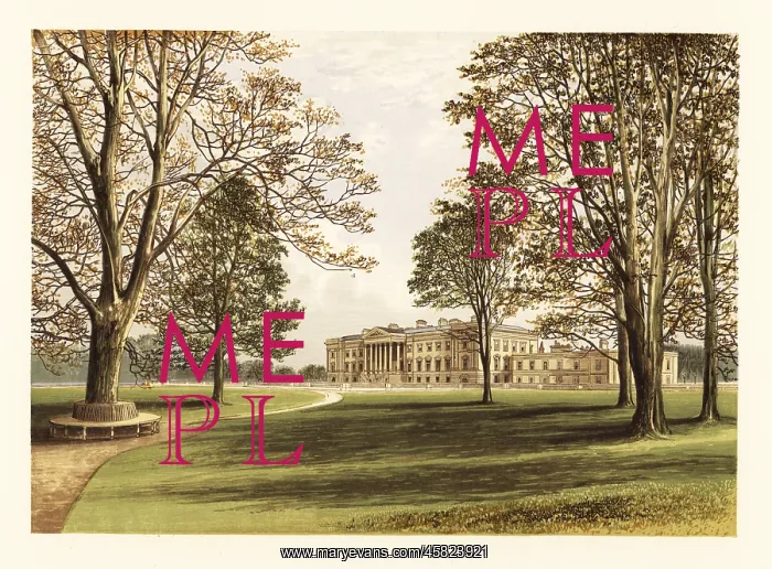 : Hamilton Palace, Lanarkshire, Scotland : Hamilton Palace, Lanarkshire, Scotland
