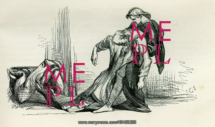 : Hamlet - he drags Polonius's body away after accidentally killing him : Hamlet - he drags Polonius's body away after accidentally killing him