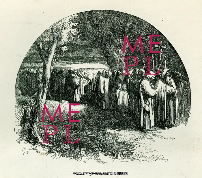  : Hamlet - Ophelia's funeral procession