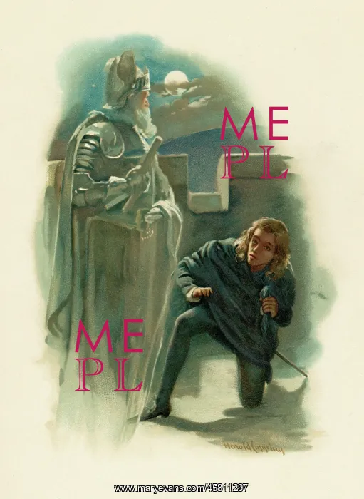  : HAMLET AND GHOST