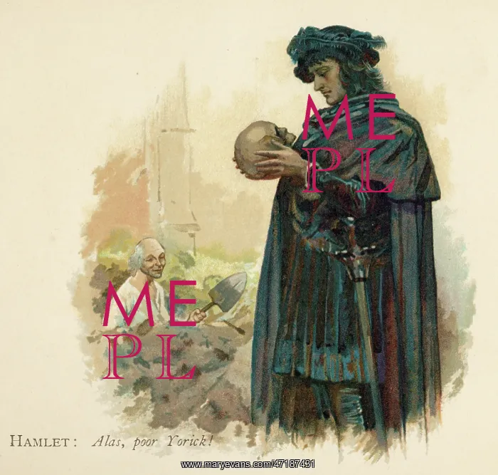  : Hamlet and Skull
