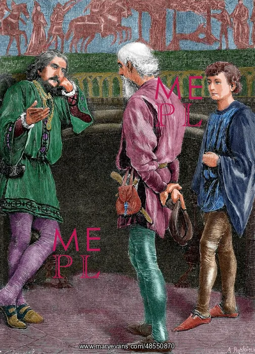 : Hamlet and the travelling players : Hamlet and the travelling players