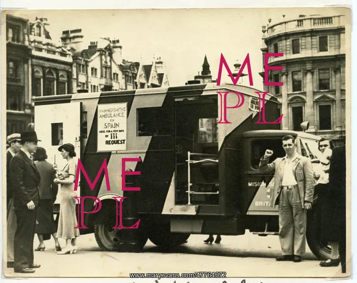 : Hammersmith Ambulance for Spain : Hammersmith Ambulance for Spain