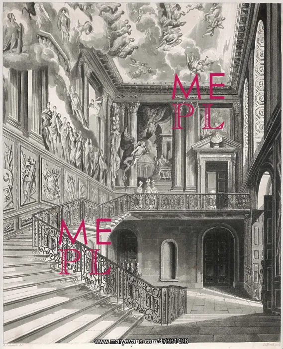 : HAMPTON COURT STAIR CASE : HAMPTON COURT STAIR CASE