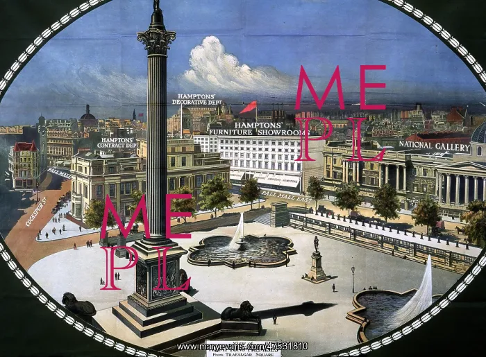  : Hampton's premises from Trafalgar Square, 1908