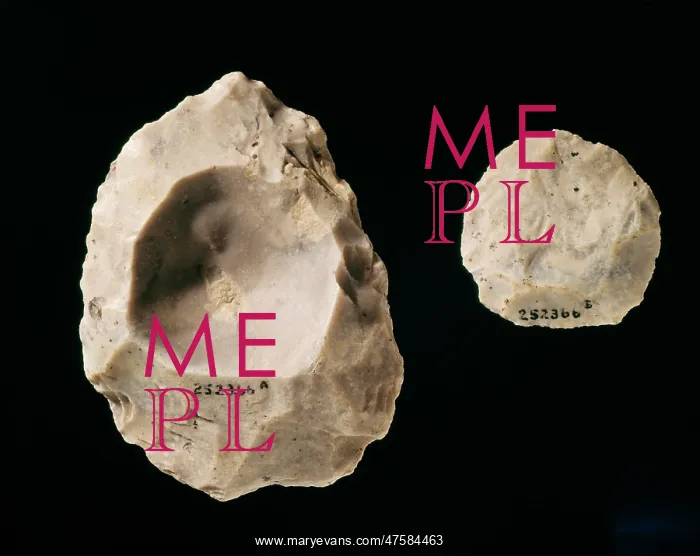 : Hand-axe. Flint hand-axe of Acheulian culture : Hand-axe. Flint hand-axe of Acheulian culture