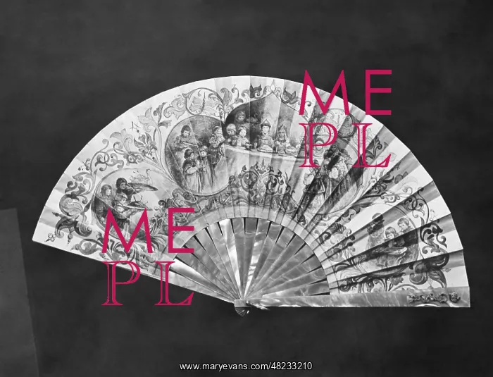 : Hand fan, 1923 : Hand fan, 1923