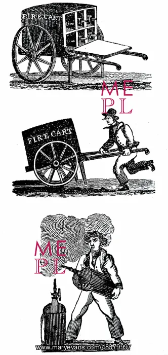 : Handcart containing six cyclinders charged with : Handcart containing six cyclinders charged with