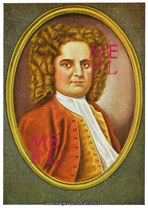  : HANDEL. GEORGE FREDERIC HANDEL (1685 - 1759), German-English musician