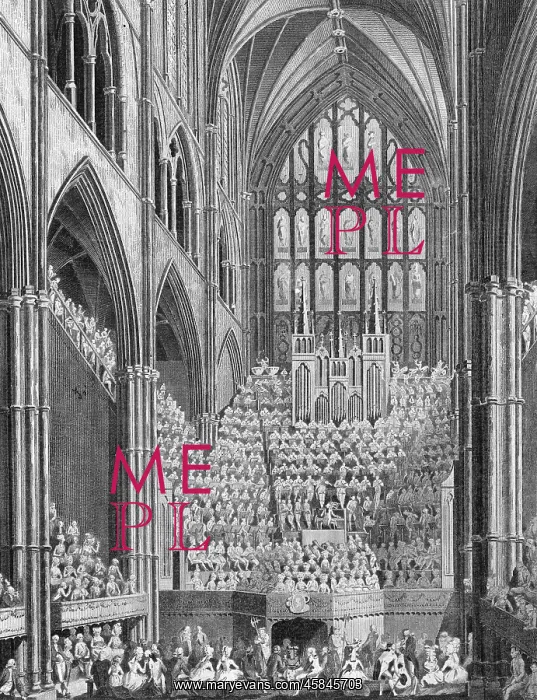 : HANDEL COMMEMORATION, Westminster Abbey : HANDEL COMMEMORATION, Westminster Abbey