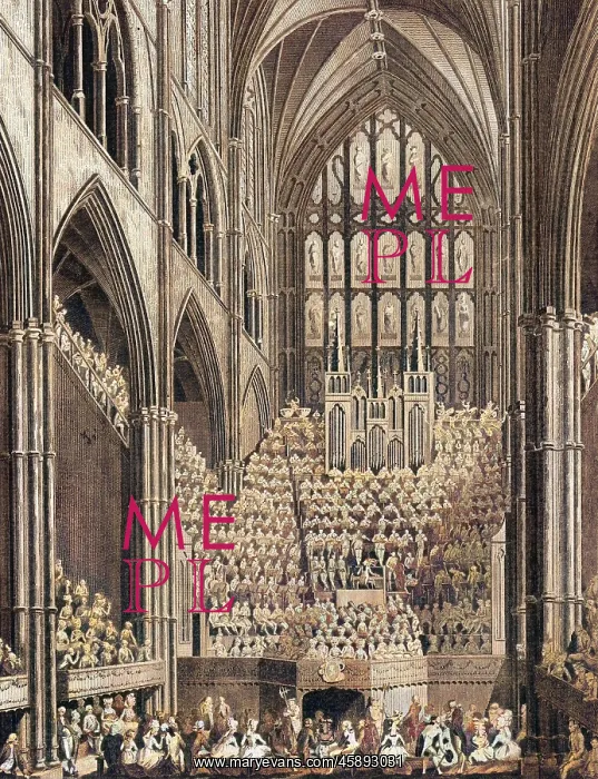 : HANDEL COMMEMORATION, Westminster Abbey : HANDEL COMMEMORATION, Westminster Abbey