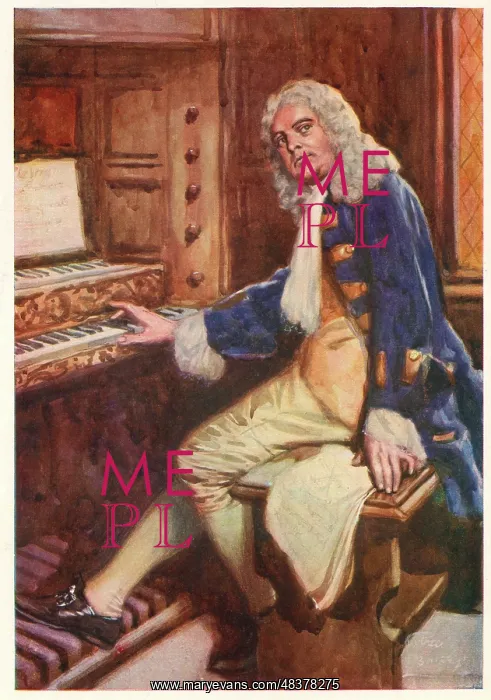  : Handel composing the Hallelujah Chorus