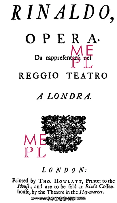 : Handel, George Frederic, 23.2.1685 - 14.4.1759 : Handel, George Frederic, 23.2.1685 - 14.4.1759