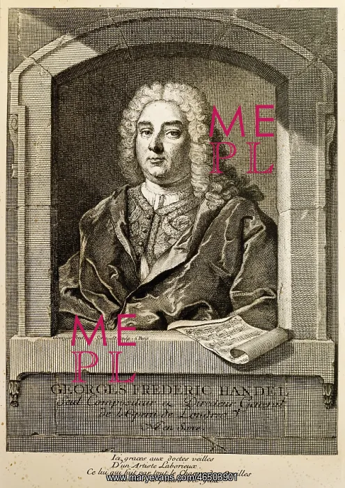 : Handel, George Frideric, 23.2. 1685 - 14.4.1759 : Handel, George Frideric, 23.2. 1685 - 14.4.1759