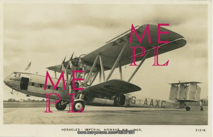  : Handley Page Biplane (Heracles - Imperial Airways)