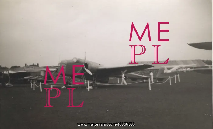 : Handley Page Hampden prototype at the SBAC show at Hatfield : Handley Page Hampden prototype at the SBAC show at Hatfield