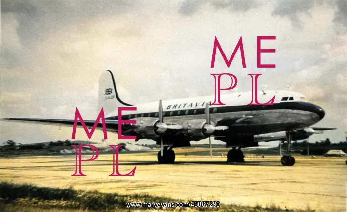 : Handley Page Hermes 4A (forward view, on the ground) -B? : Handley Page Hermes 4A (forward view, on the ground) -B?