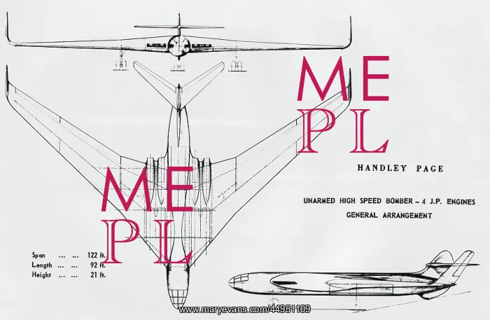 : Handley Page HP-80 Victor : Handley Page HP-80 Victor