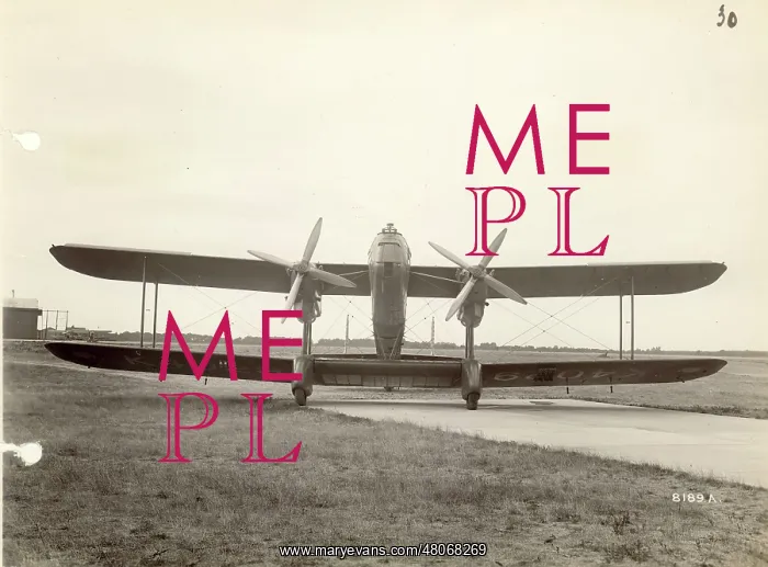 : Handley Page HP38 Heyford II prototype K4029 : Handley Page HP38 Heyford II prototype K4029