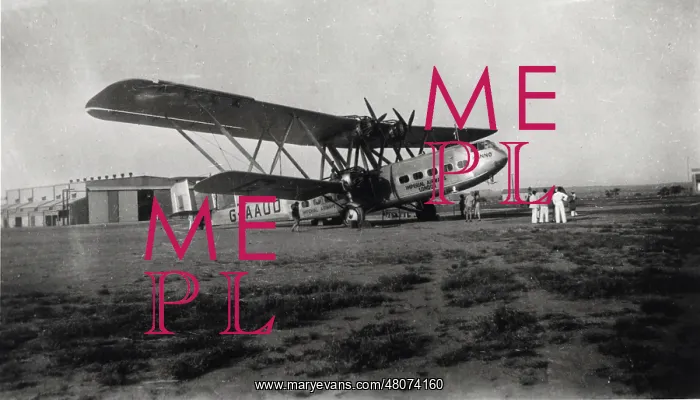 : Handley Page HP42E G-AAUD Hanno : Handley Page HP42E G-AAUD Hanno