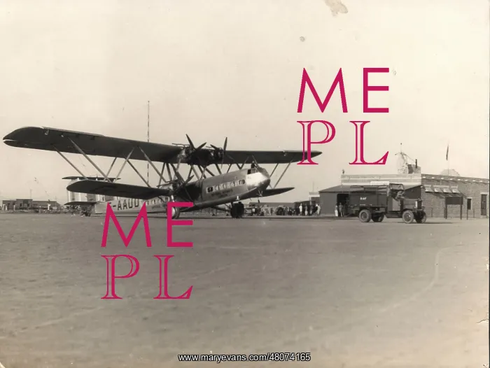  : Handley Page HP42E G-AAUD Hanno at Karachi