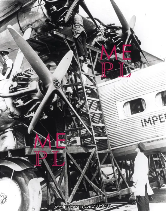 : Handley Page HP42W G-AAXC Heracles engine maintenance : Handley Page HP42W G-AAXC Heracles engine maintenance