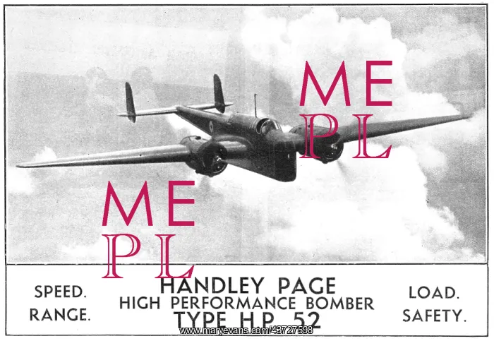 : Handley Page HP52 (Hampden) : Handley Page HP52 (Hampden)