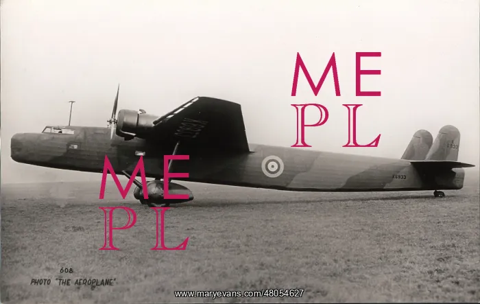 : Handley Page HP54 Harrow I first prototype K6933 : Handley Page HP54 Harrow I first prototype K6933