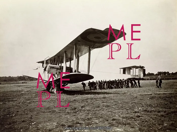: Handley Page O / 100 third prototype 1457 : Handley Page O / 100 third prototype 1457
