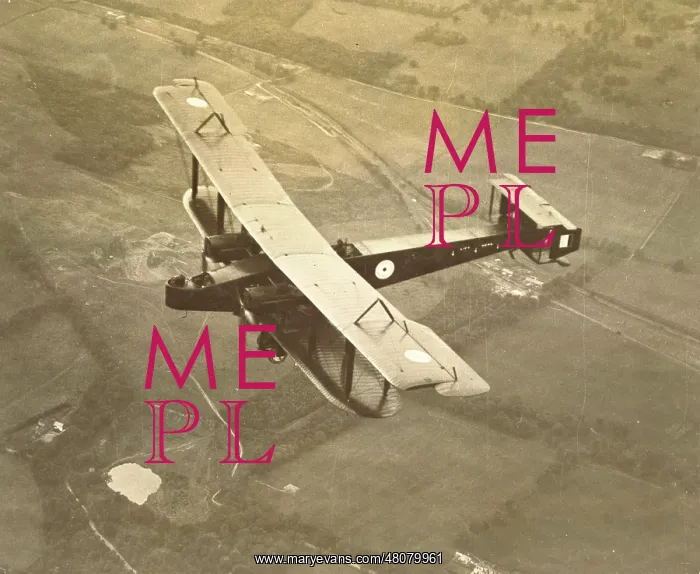  : Handley Page O / 400 in flight