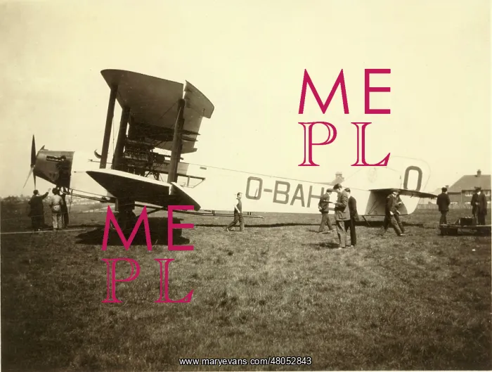 : Handley Page W.8e of Sabena : Handley Page W.8e of Sabena