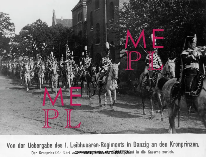 : Handover of the 1st Leibhusaren Regiment to : Handover of the 1st Leibhusaren Regiment to