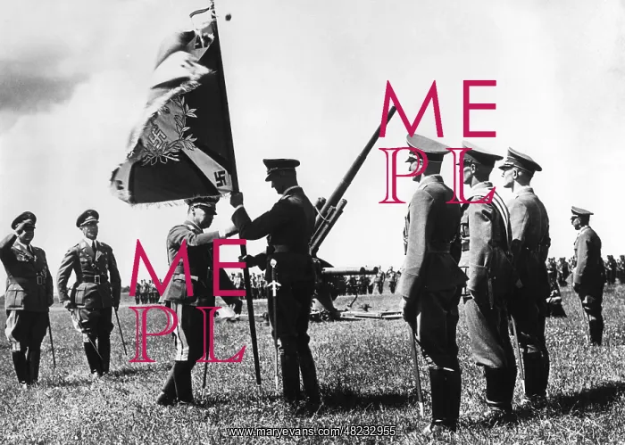 : Handover of flags to Luftwaffe units in East Prussia, 1936 : Handover of flags to Luftwaffe units in East Prussia, 1936