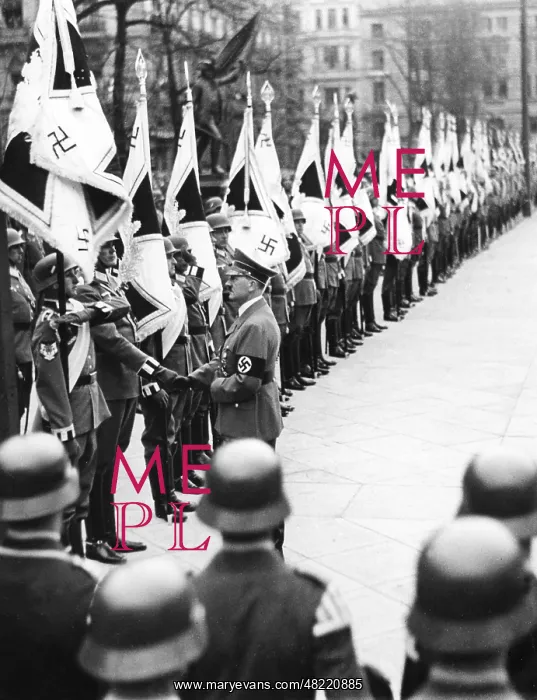 : Handover of the new troops flags to the Wehrmacht, 1936 : Handover of the new troops flags to the Wehrmacht, 1936