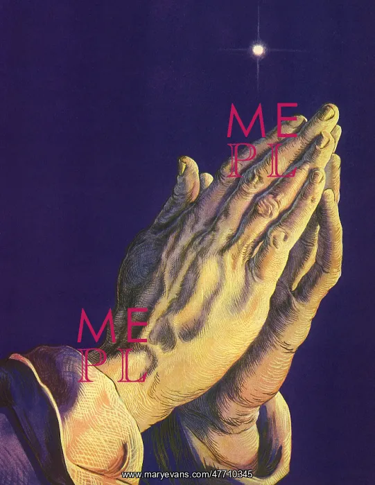  : Hands Clasped in Prayer