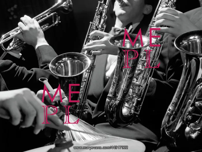 : Hands of jazz combo playing saxophone trumpet : Hands of jazz combo playing saxophone trumpet