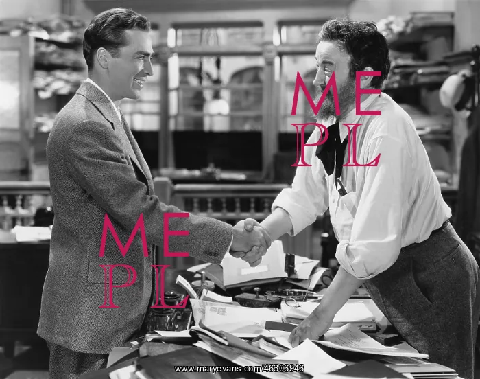: Handshake agreement between two men : Handshake agreement between two men