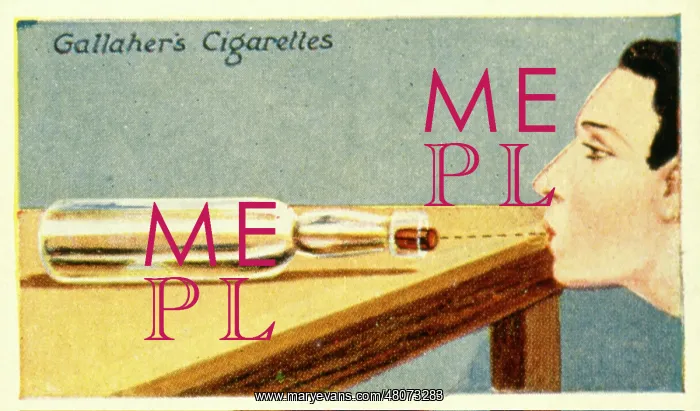 : Handy tip on a Gallaher's cigarette card : Handy tip on a Gallaher's cigarette card