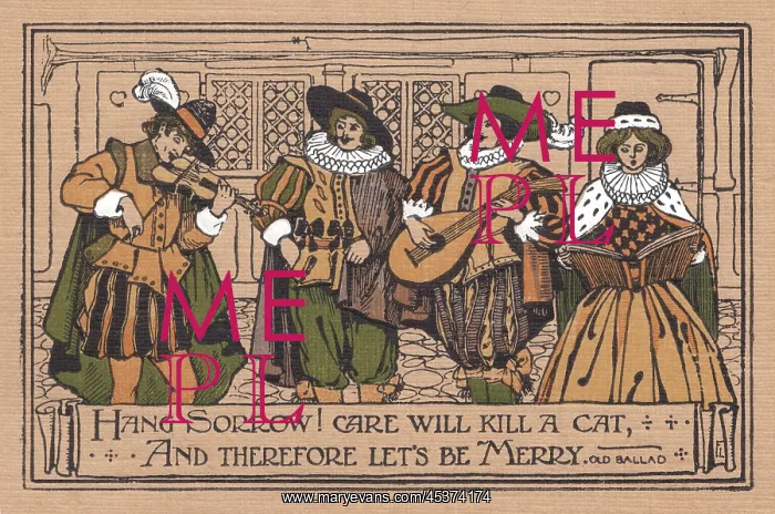: Hang Sorrow!... Let's Be Merry - old ballad : Hang Sorrow!... Let's Be Merry - old ballad