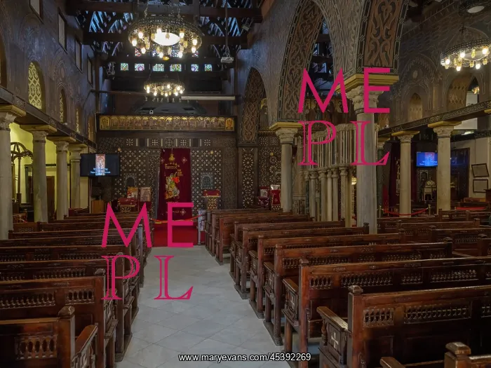 : Hanging Church, Coptic Cairo, Egypt : Hanging Church, Coptic Cairo, Egypt