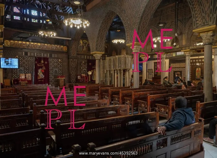 : Hanging Church, Coptic Cairo, Egypt : Hanging Church, Coptic Cairo, Egypt