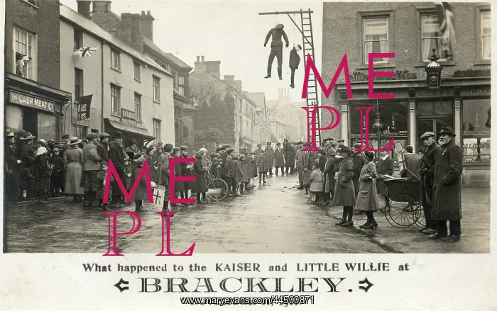 : Hanging the Kaiser at Brackley : Hanging the Kaiser at Brackley