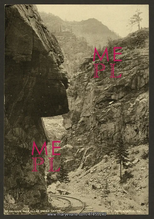 : Hanging Rock, Clear Creek Canon : Hanging Rock, Clear Creek Canon