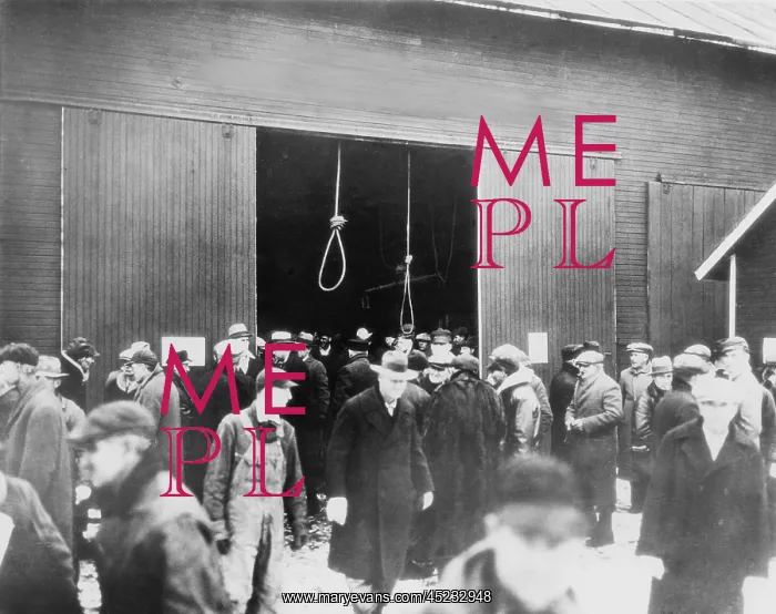 : Two hangman's nooses hang as a grim warning ? : Two hangman's nooses hang as a grim warning ?