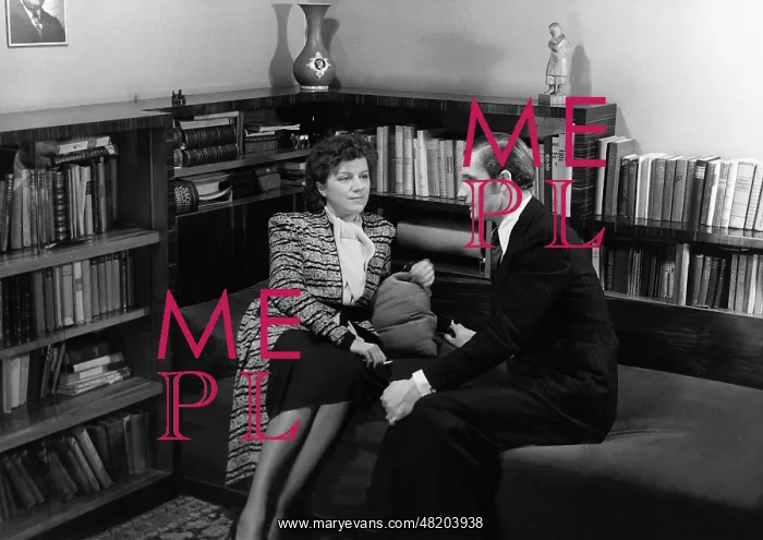 : Hannes Stelzer with his wife, 1938 : Hannes Stelzer with his wife, 1938