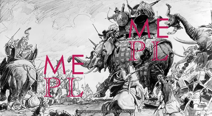 : Hannibal's train over the Alps, 218 BC : Hannibal's train over the Alps, 218 BC