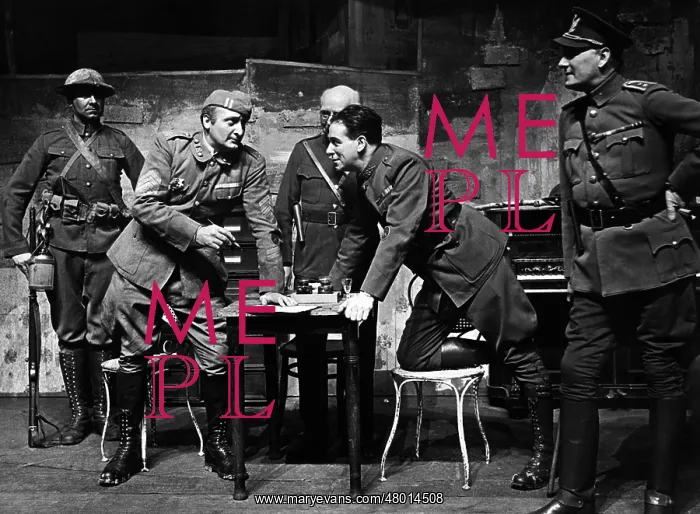 : Hans Albers and Leopold Berti in the play Rivalen of Ander : Hans Albers and Leopold Berti in the play Rivalen of Ander