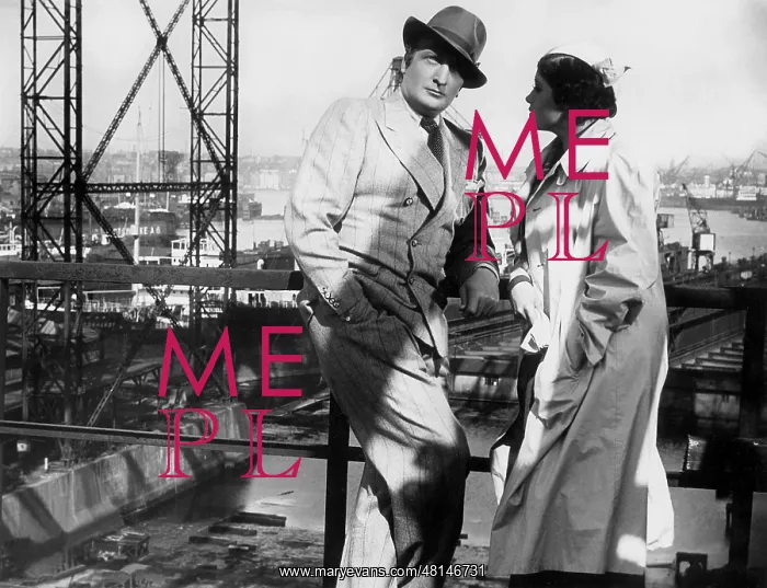 : Hans Albers and Sybille Schmitz in F.P.1 does not respond : Hans Albers and Sybille Schmitz in F.P.1 does not respond